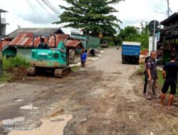 Jalan Rusak Parah di Kelurahan Melayu Mengkhawatirkan – RT 33B Minta BPJN Kalteng Beri Penanganan Permanen