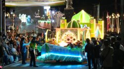 Malem Takbiran Muara Teweh Semarak dengan Pawai Mobil Hias dan Jalan Kaki