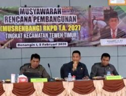 Pemerintah Kecamatan Teweh Timur Gelar Musrenbang RKPD 2027, Peran Perusahaan dan Sinergi CSR Ditekankan