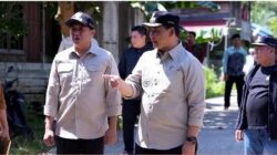 Usai Safari Jumat, Bupati Tinjau Progres Jembatan Lahei dan Jalan Malawaken