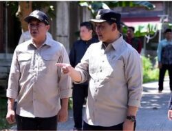 Usai Safari Jumat, Bupati Tinjau Progres Jembatan Lahei dan Jalan Malawaken