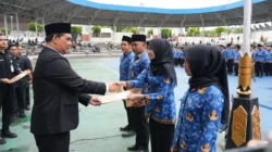 1.097 PNS Barito Utara Diambil Sumpah, Bupati Ingatkan: Amanah Melayani Bukan Dilayani