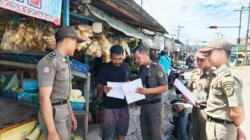 Satpol PP Barito Utara Sosialisasi Penertiban Pedagang di Trotoar, Minta Penanganan ODGJ Sinergi Lintas Sektor