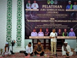 Barito Utara Siapkan Juru Sembelih Halal Berkompeten dan Bersertifikat