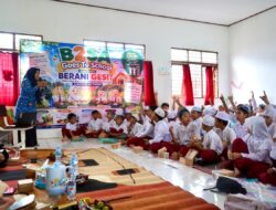 B2SA Goes To School di Kandui, Tanamkan Pola Makan Sehat Sejak Dini Cegah Stunting