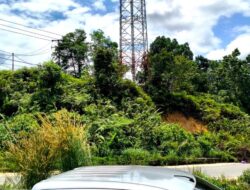 Tanah Bergerak Dekat Menara Telekomunikasi Sikui, Pemkab Barito Utara Gerak Cepat Amankan Lokasi