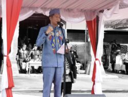 Sekda Barito Utara Pimpin Upacara HUT ke‑69 Kalteng, Sampaikan Pesan Semangat Isen Mulang dan Huma Betang