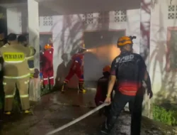 Gudang Penyimpanan Pupuk Dinas Pertanian Barito Utara Terbakar