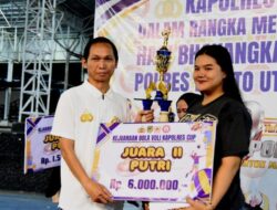 Patih Herman AB: Kapolres Cup Jadi Momentum Pembinaan Atlet Voli Untuk Barito Utara